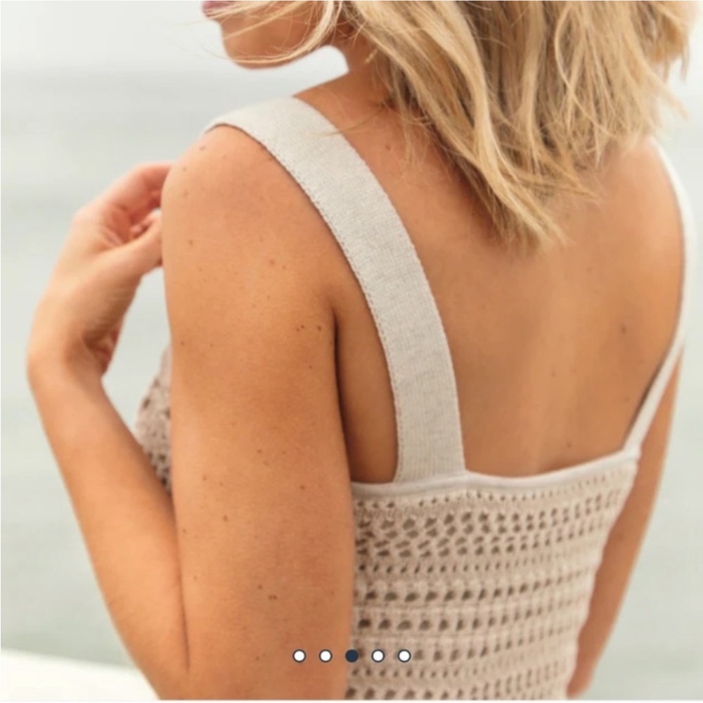 Abercrombie & Fitch Beige Knit Dress (FINALPRICEDROP) - Picture 3 of 7
